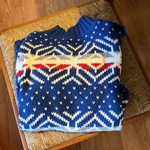 Abercrombie fair isle sweater size M